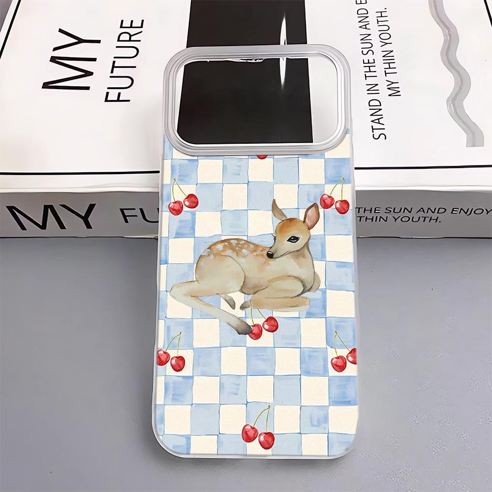 

Horn Deer Phone Case Phone Case For IPhone 17 Pro Max 17Air 11 13 12 14 15 16 Pro Max Plus Soft Pattern Silicone Cover Case iphone 15