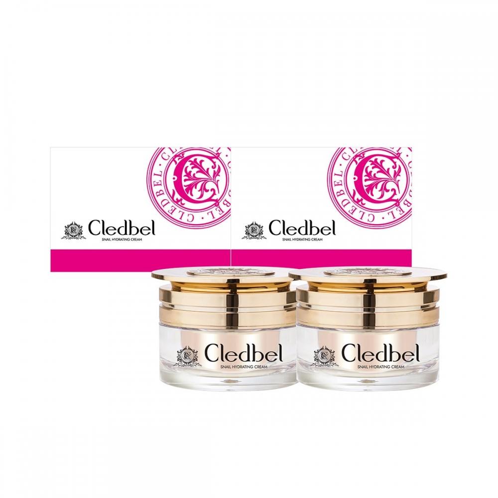 Cledbell Snail Hydrating Cream 50ml X 2