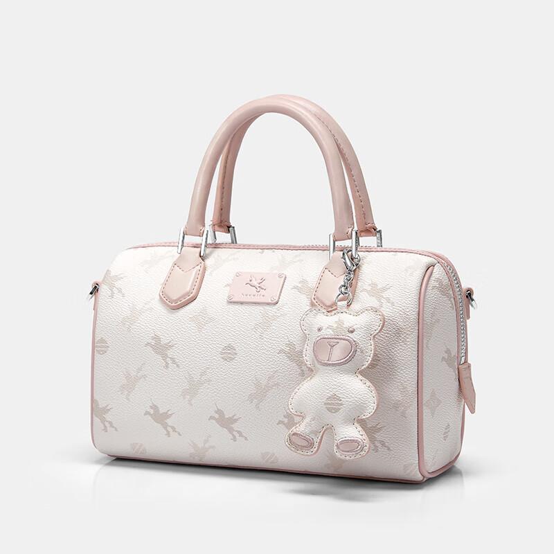 NUCELLE Women's Crossbody Bag, Handbag, Casual Bag, Pink, Small Size