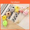 Adorable Cartoon Bear Plush Back Massager Stick Soft Pp Cotton Filled Toy