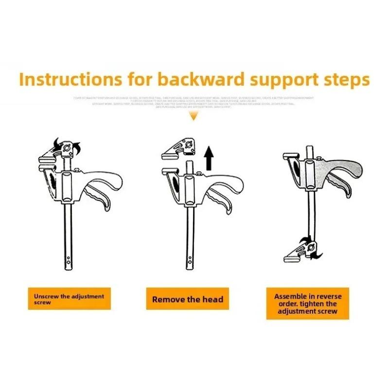 4/6/8/10 Inch Bar Clamps for Woodworking, Quick Grip Clamps Trigger Clamp One Handed Ratchet Clamp, Mini Small Bar Clamp for Craft
