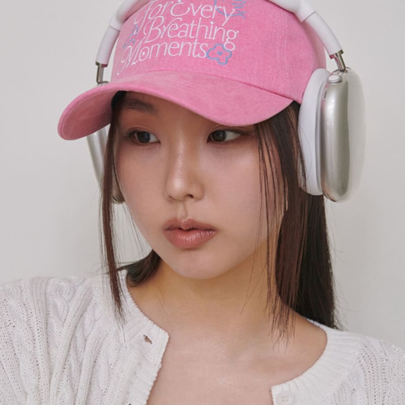 GOCORI FOR EVERY BREATHING MOMENT CAP - PINK Ball Cap Pink