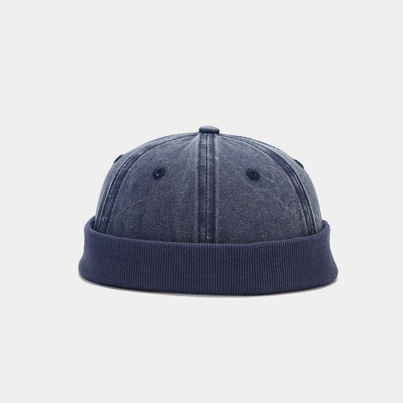 Randloze Hip Hop Muts Skullcap Street Dames Heren SkullCap Draagbare Meloenmuts Straat Gebreide Mutsen Mode Hoofddeksels Petten 1 st