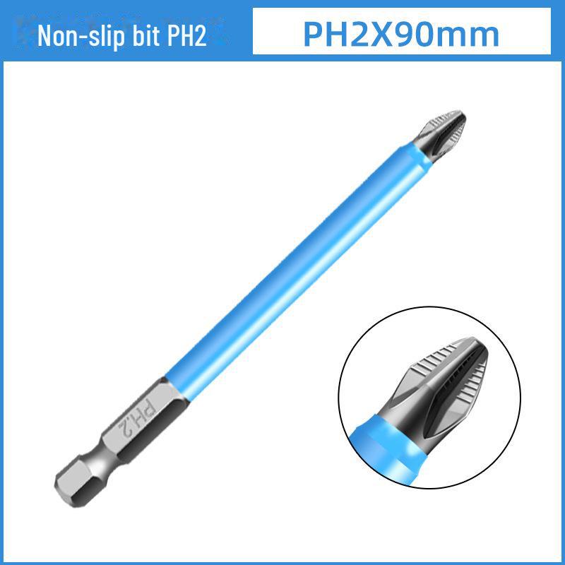 PH2 Non-Slip Crosshead Screwdriver Bit for Electric and Manual Use