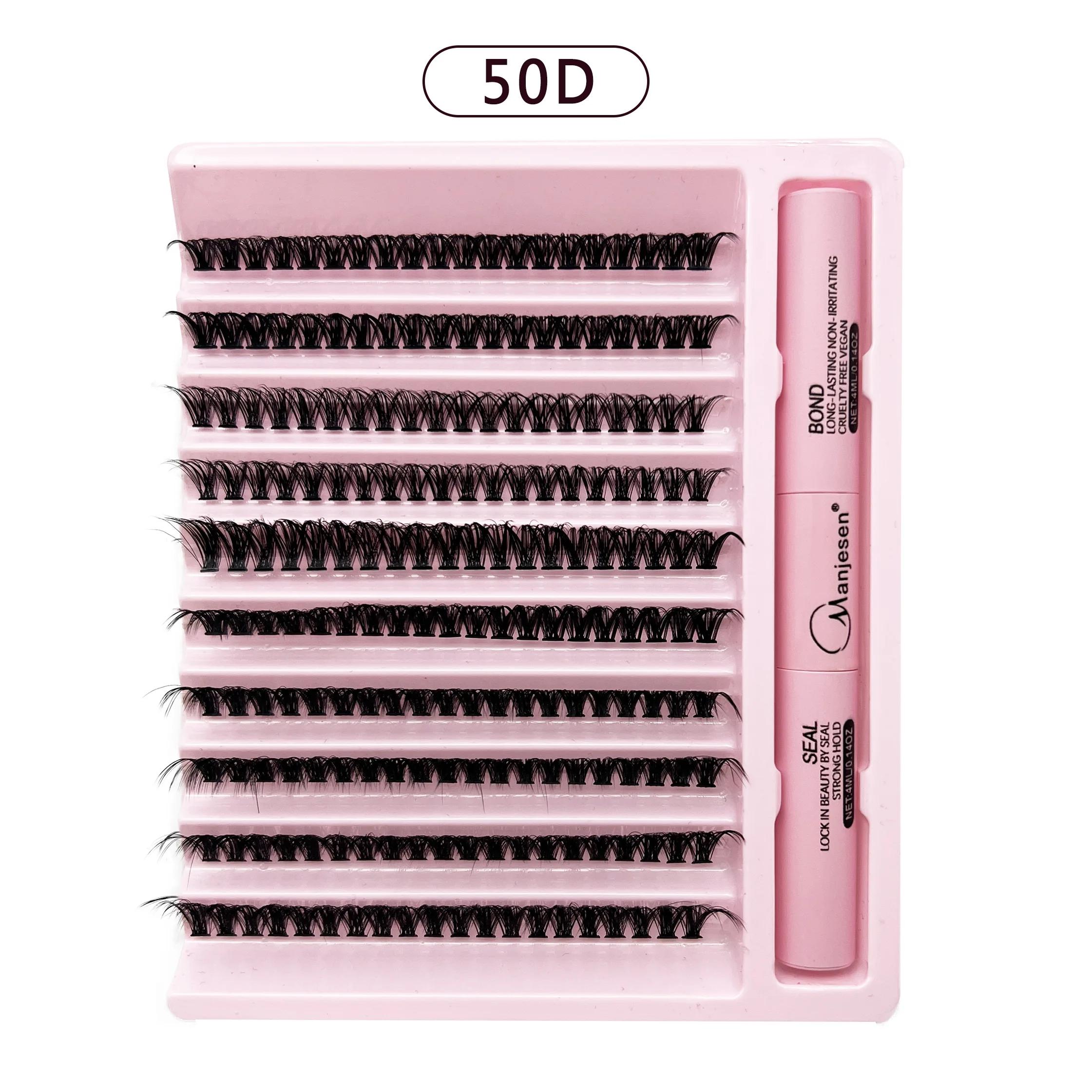 

Ресницы 200 шт. пучки Lash Bond and Seal инструменты для макияжа DIY Lashes Extension Kit для склеивания Lashes Glue Клей Аксессуары