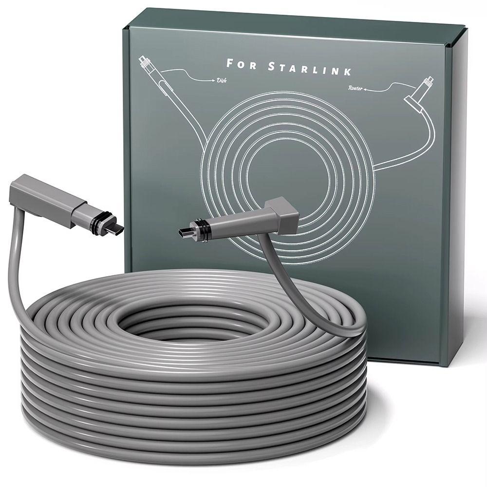 

Параболічна антена Веб-розширення Дріт Plug and Play Ремонтний набір Кабель для роутера для Starlink Actuated V2/Gen2 2M(6FT)