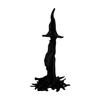 Halloween Enchanting Witch Statue 3D Printed Tree Root Black Witch