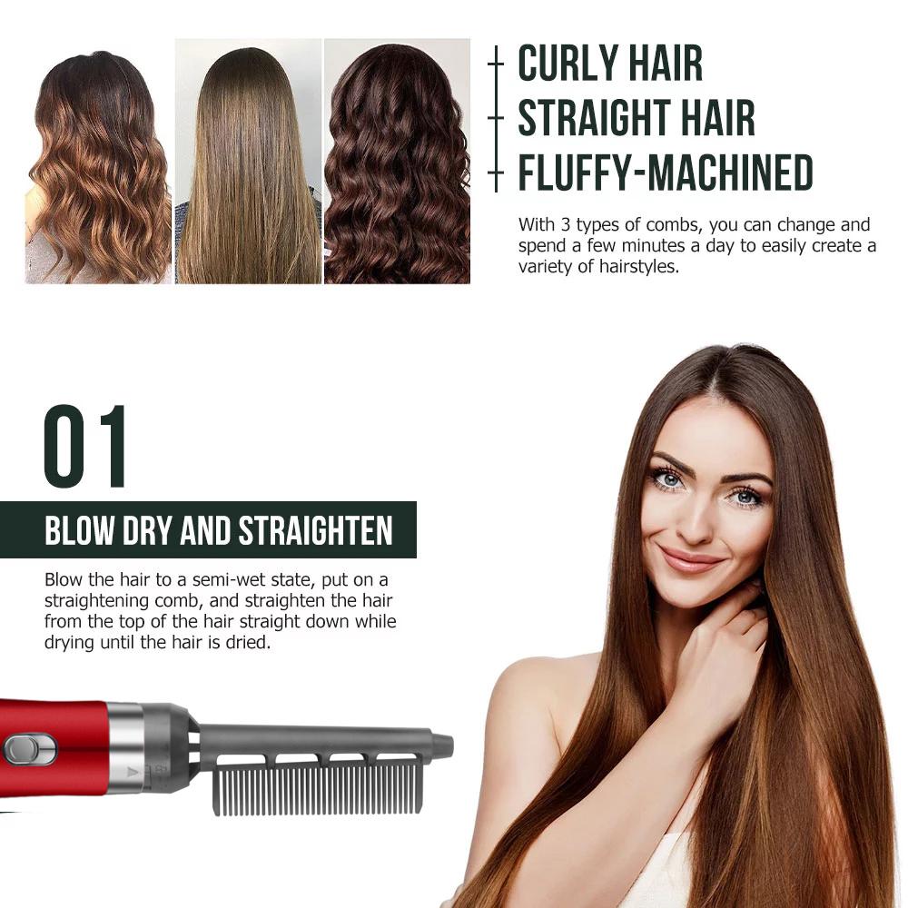 Curling Iron Blow Dryer Straightener Set Curling Iron Blow Dry