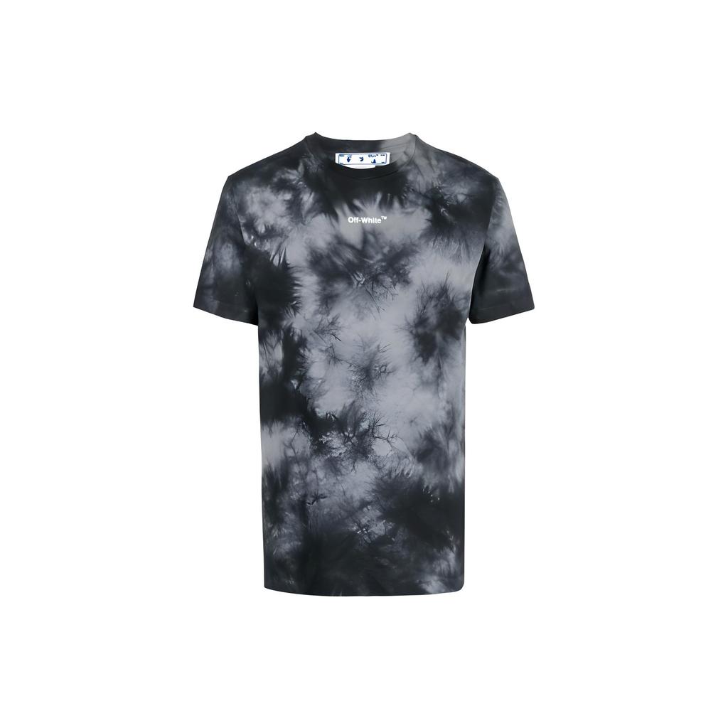 OFF WHITE Arrow Tie Dye Over Ska S/S Tee OMAA027F22JER0190701