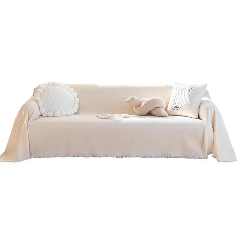 Blanket for Live Room Couch Cover Armchair Warm Soft Sofa Cover Slipcover Fleece Sofa Towel