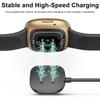 Přenosný USB magnetický nabíjecí dokovací adaptér pro Fitbit Versa 3 Rychlonabíjecí napájecí kabel pro Fitbit Sense Příslušenství pro chytré hodinky