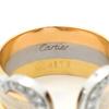 Cartier - 2C 2C Three-Color DiamondRing ring 18K Yellow Gold/18K Pink Gold #13(JP Size) Array