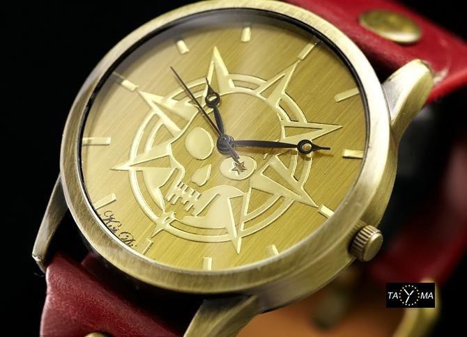 LADIES WATCH TAYMA - RETRO PUNK 32 - Red (zx594b)
