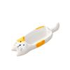 New Ceramic Flavor Plate Cartoon Home Cute Kitten Dipping Sauce Plate Chopstick Rest Spoon Holder Hot Pot Sauce Plate Vinegar Plate