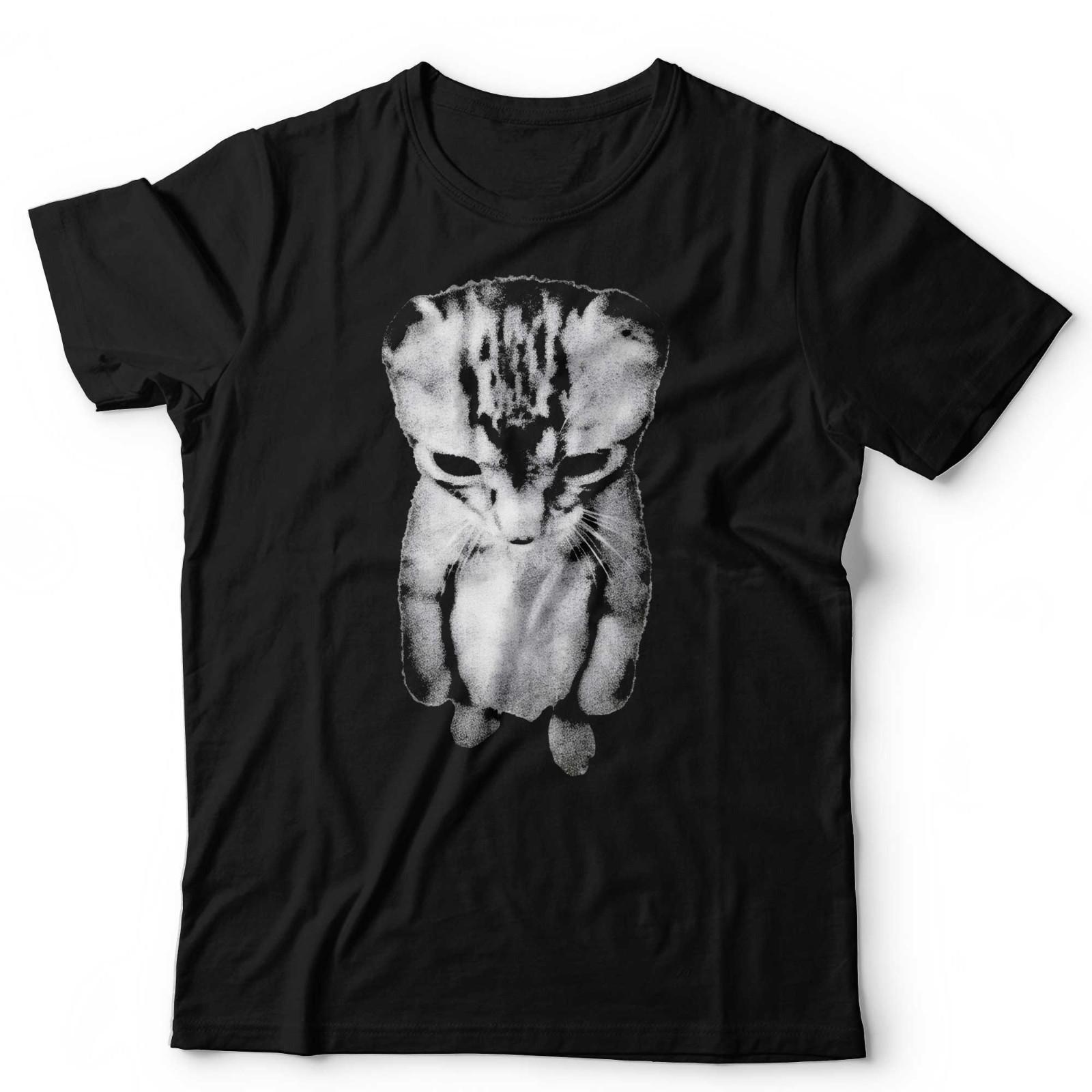 Sad Kitten Meme Shirt Funny Depressed Cat Graphic Tee Aesthetic Viral Shirt S разноцветный