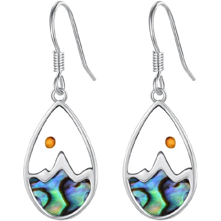 

Christian Faith Earrings Teardrop Design Stainless Steel Jewelry Religious Pendant Earrings for Church Event Daily Wear 1
