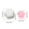 3D Cat Claw Mousse Cake Silicone Mold Diy Chocolate Jelly Pudding Mold Making Ice Tray Home Baking Accessories Wedding Crafts
