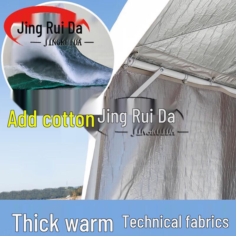 JINGRUIDA Thickened Rainproof Mobile Carport Tent