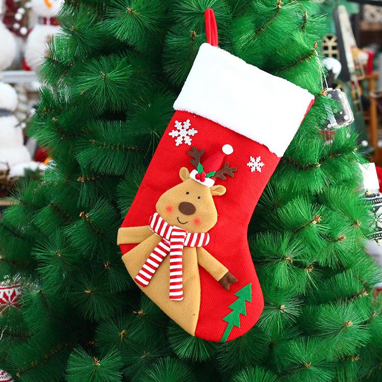 Christmas Tree Decorations, Christmas Stockings, Christmas Eve Gift Bags, Large Candy Gift Bags, Christmas Decoration Socks