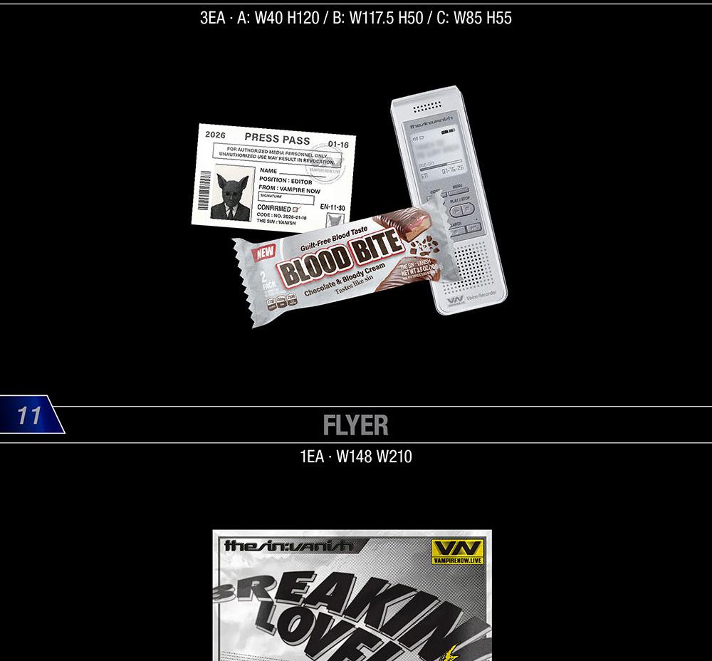 [POB] ENHYPEN [THE SIN : VANISH] 7th Mini Album