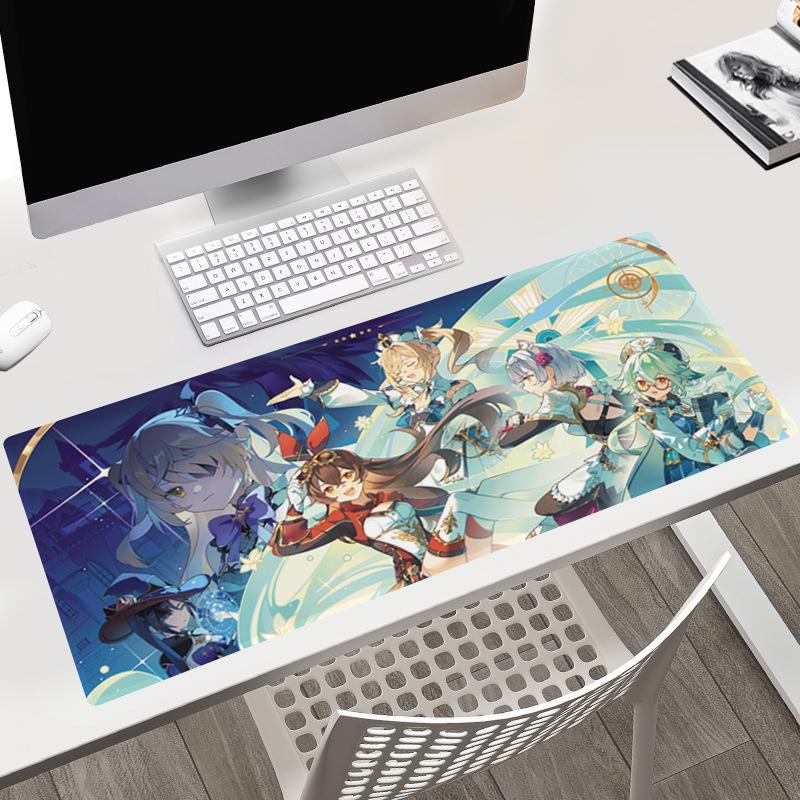 Genshin Impact Large Anime Gaming Mouse Desk Pad