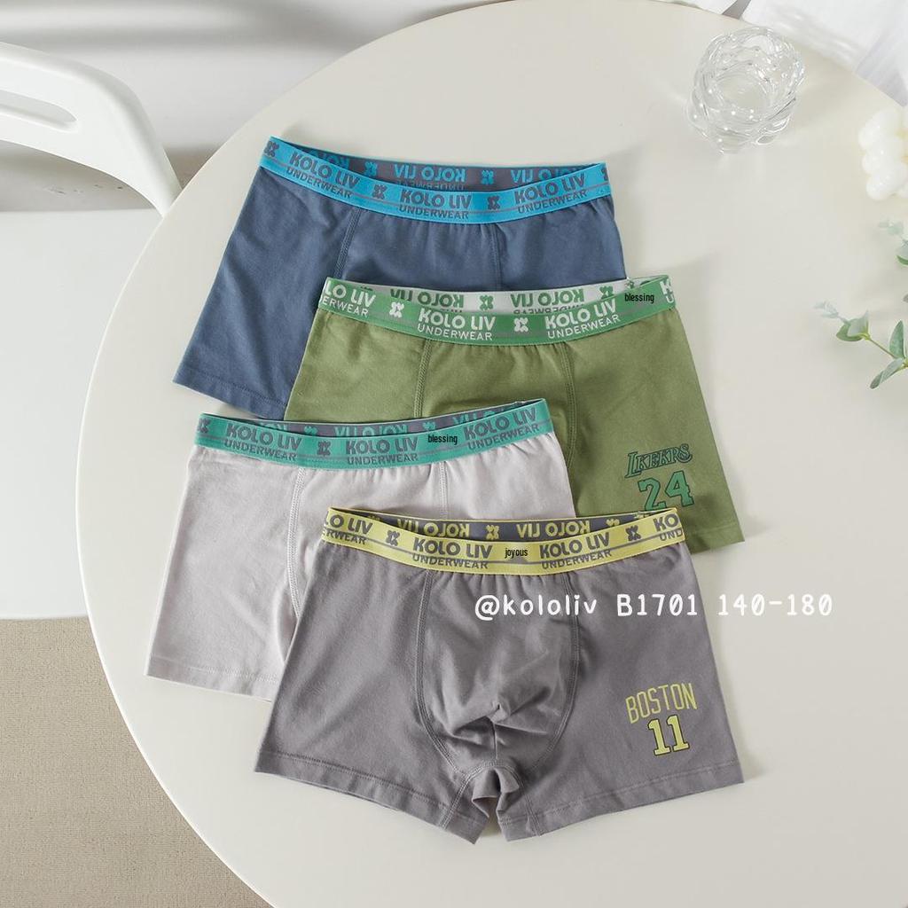 Cola Pear Boys' Boxer Briefs for Middle/High School Students and Teens