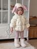 Baby Winter Female Baby Korean Version Bobo Point Warm and Comfortable Thick Cute Baby jumpsuit