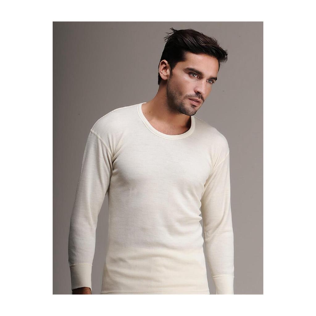 Canotta termica in lana a maniche lunghe da uomo Canotta 102 - 1 pezzo