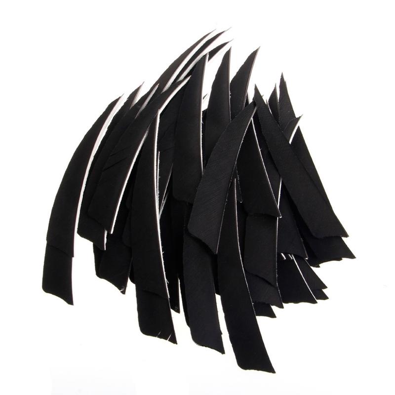 Archery 10 Pcs 4" Inch Shield Turkey Feathers Arrow Feather Fletching for Any Broadheads,Crossbows