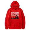 System of A Down Hoodie Men Women Rock Alternative Metal Pullover Hoodies Male Oversized Streetwear Unisex Fashion Sweatshirt