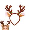 Christmas Headbands Reindeer Hair Accessories Funny Festival Headdress For Girls School Vacation Family Gathering Seasonal