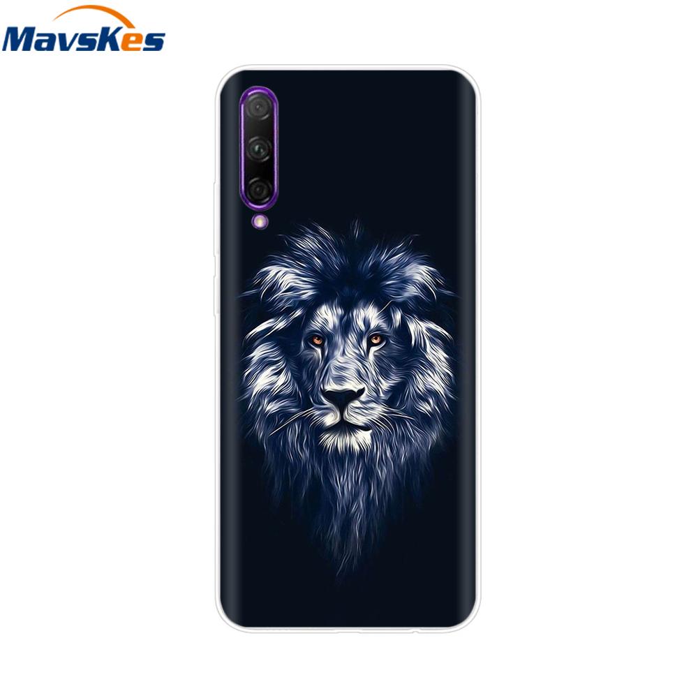 For Huawei P Smart Pro Case Cute Candy Painted Cover Soft Silicone Phone Case For Huawei P Smart Pro 2019 Cover Coque Bumper