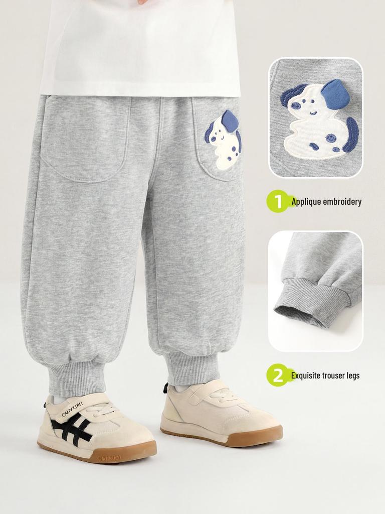 Panda Kaka Kids' Spring Sports & Casual Pants - Boys, Girls, Toddlers Trendy Long Wear.