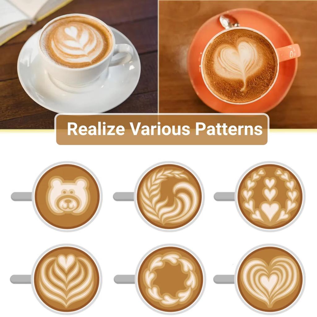 Pichet à mousse de lait Acier Barista Cafetière Mousseur Pichet Espresso Vapeur Mousseur Tasse à Latte Pichet à lait Accessoires à café