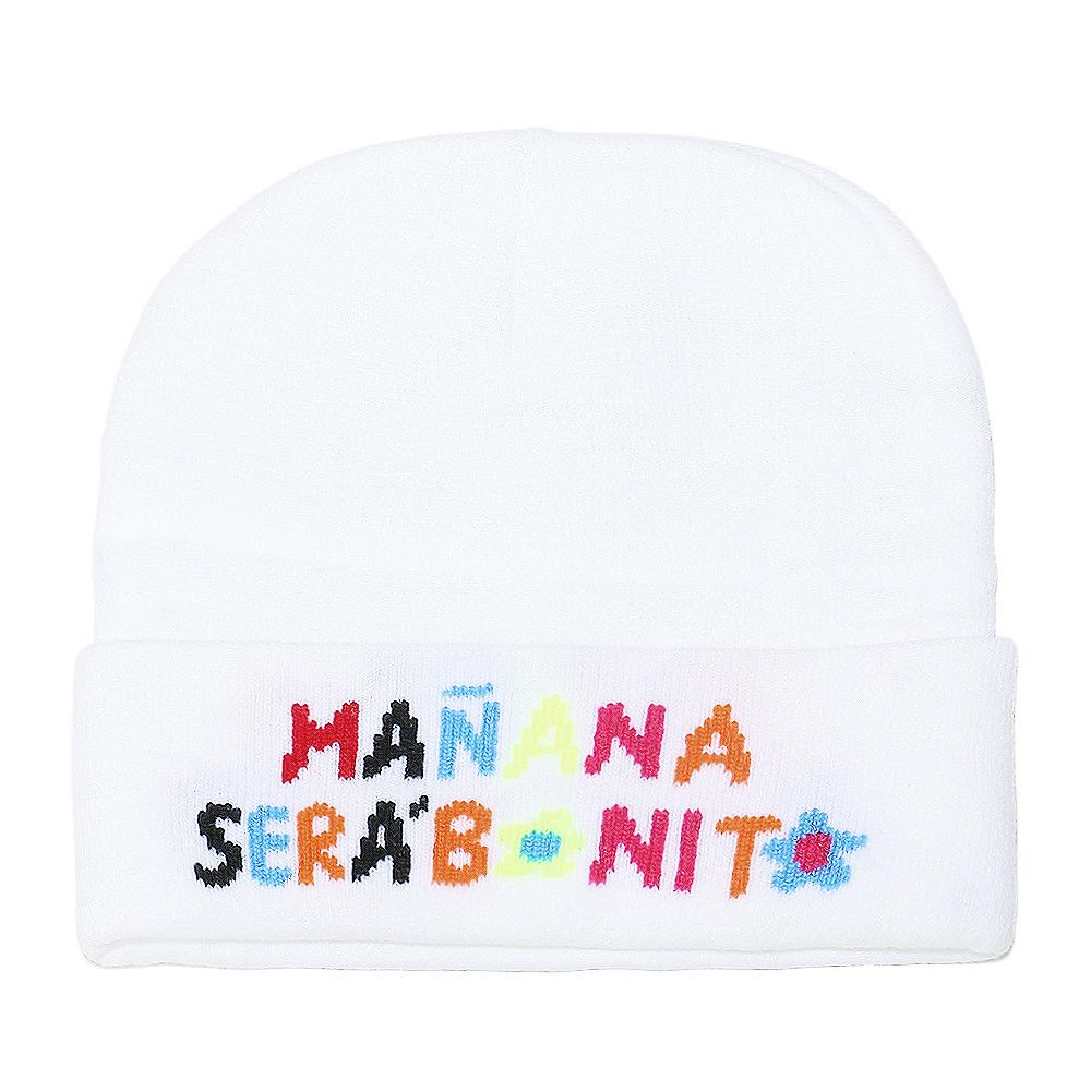 European and American winter Manana colorful letter knitted hat European and American wool hat men and women cold hat women