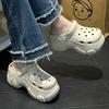 Stoere Platform Klomp Sandalen Dames Zomer Zacht Dikke Bodem Strand Tuin Schoenen Vrouw Slippers Antislip EVA Sleehak Slippers