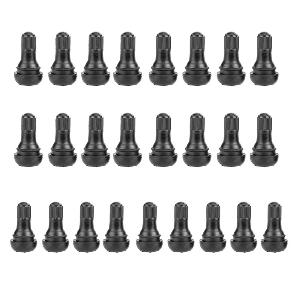 10/25 Stücke Universal TR412 Snap-in Auto Tubeless Reifen Ventilschäfte Gummi Kupfer Vakuum Reifen Luftventil für ATV Auto Auto Motorrad