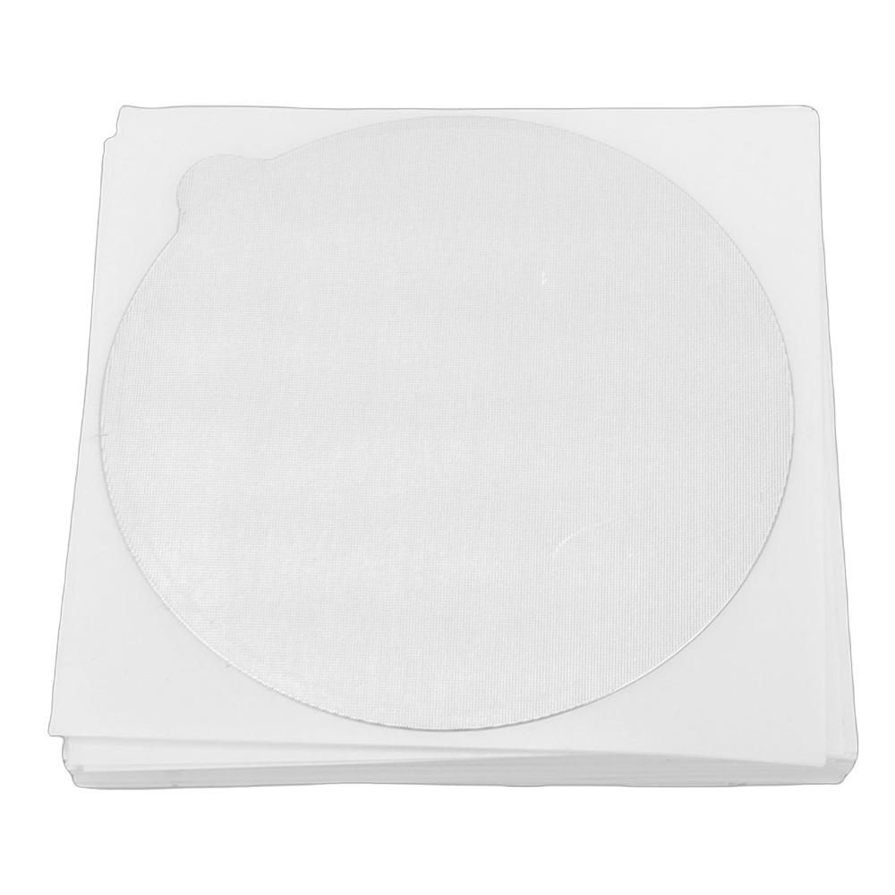 50pcs set Aluminum Foil Material Foil Seal Covers White Coffee Capsule Seals  Tea Cans