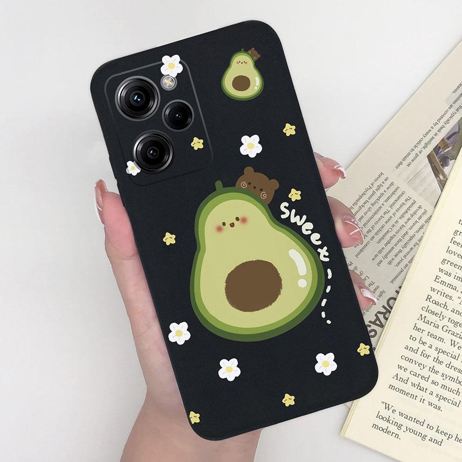 Silicone Case For Xiaomi Poco X5 Pro Pilot Bear Back Cover For POCOX5 X5Pro 5G Poco X 5 Pro Soft Matte Protective Phone Cases