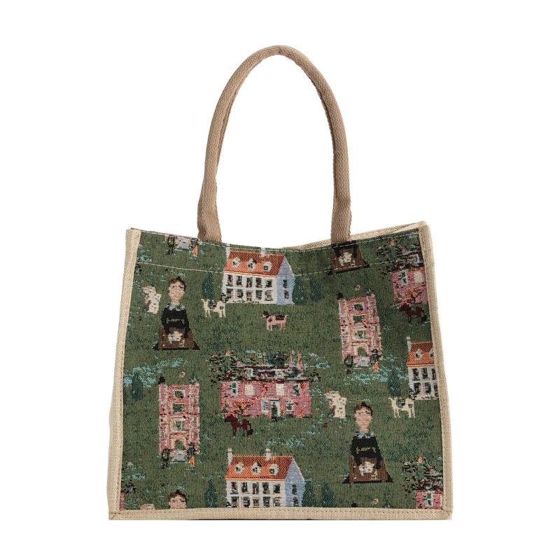 

Trendy and fashionable large-capacity tote bag commuter new student class handbag personalized casual shoulder bag