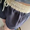 Contrasting Color Splicing Sports Shorts Women's New Summer High Waist Loose and Thin Small Relaxed Versatile Drawstring Hot Pants