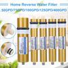 Gold 400GPD /125/100/75/50GPD Reverse Osmosis RO Membrane Replacement Water Filter System Purifier Drinking Water Treatment Home Kitchen