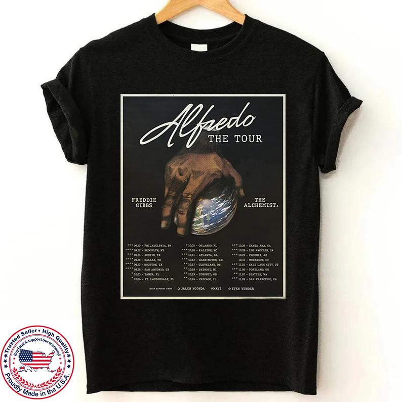 

Футболка Freddie Gibbs The Alchemist The Alfredo Tour Размер S-5XL Унисекс S