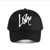 Black Love Baseball Cap Baseball Cap Fashion Unisex Sunhat Womens Outdoor Sports Snapback Cap
