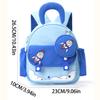 Childrens Cartoon Backpack With Polyester Material For School Travel And Storage