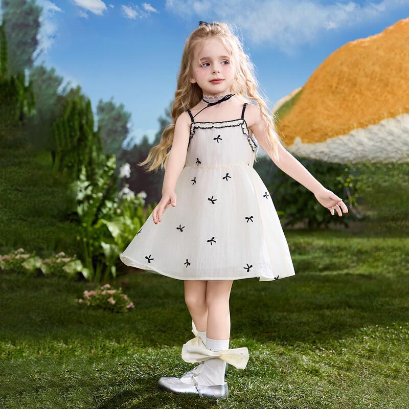 ASK JUNIOR Girls' Summer Mesh Tutu Dress
