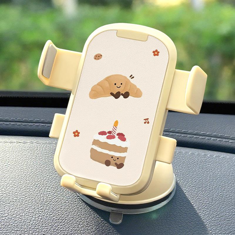 Cartoon Car Dashboard & Console Suction Cup Phone Holder for Electric Vehicles 2026