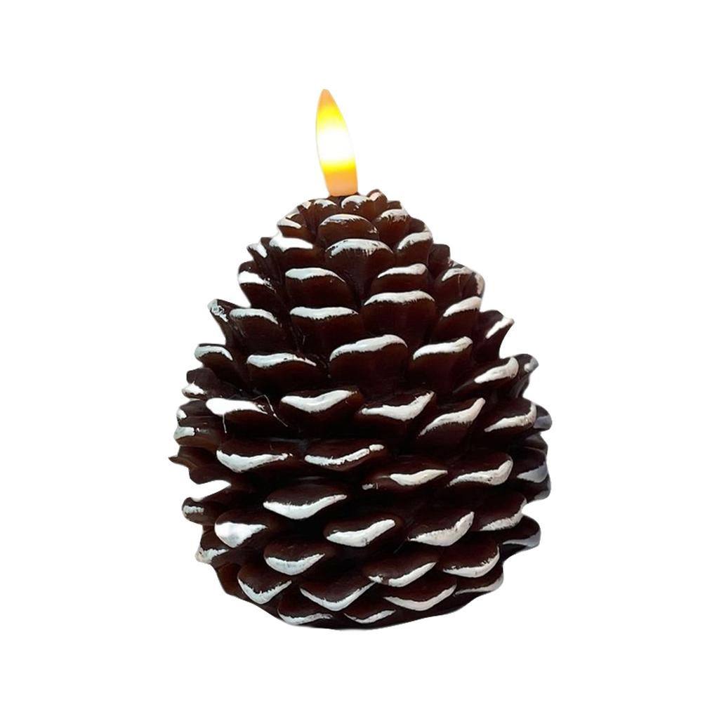 Flameless Candles, Battery-operated Flickering Wicks, Real Wax Candles, Suitable For Festive Interior Decoration