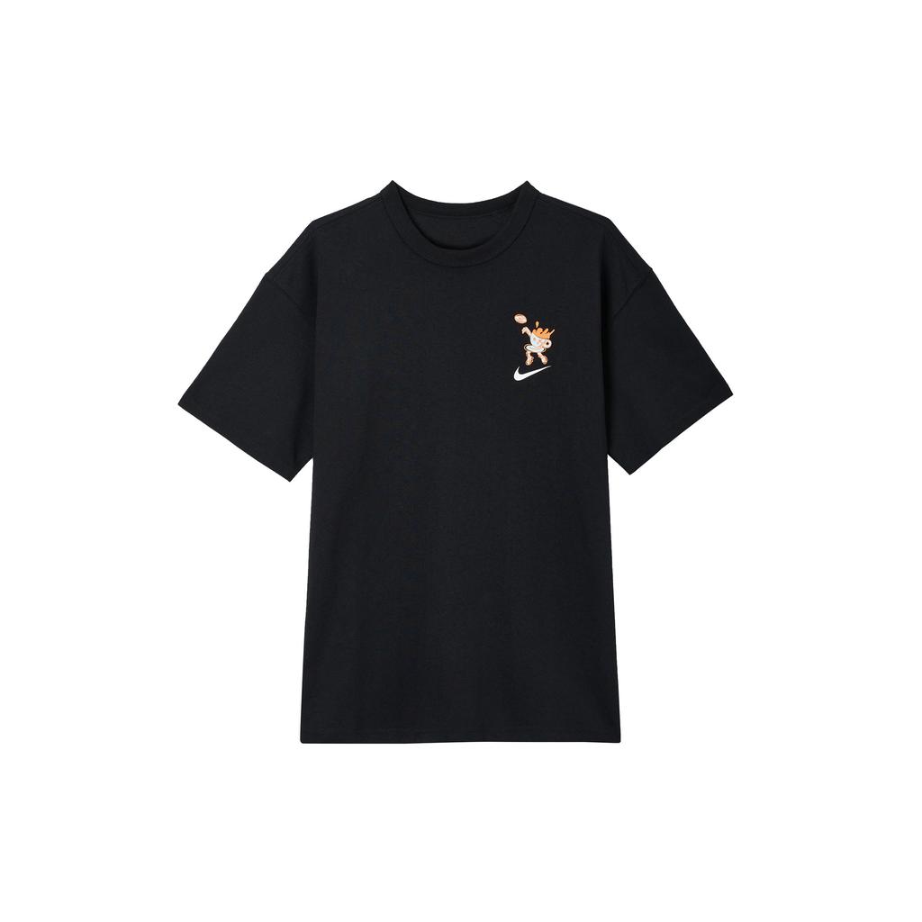 Nike Sportswear Loose Fit Cotton Pullover Short Sleeve T-Shirt Men Tops Black HJ3953-010