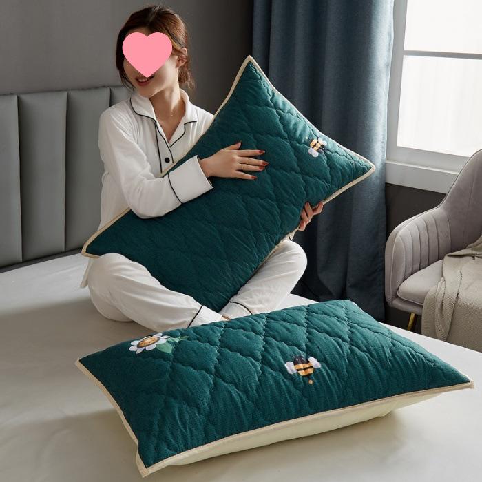 2025 Waterproof Washed Cotton Pillowcase